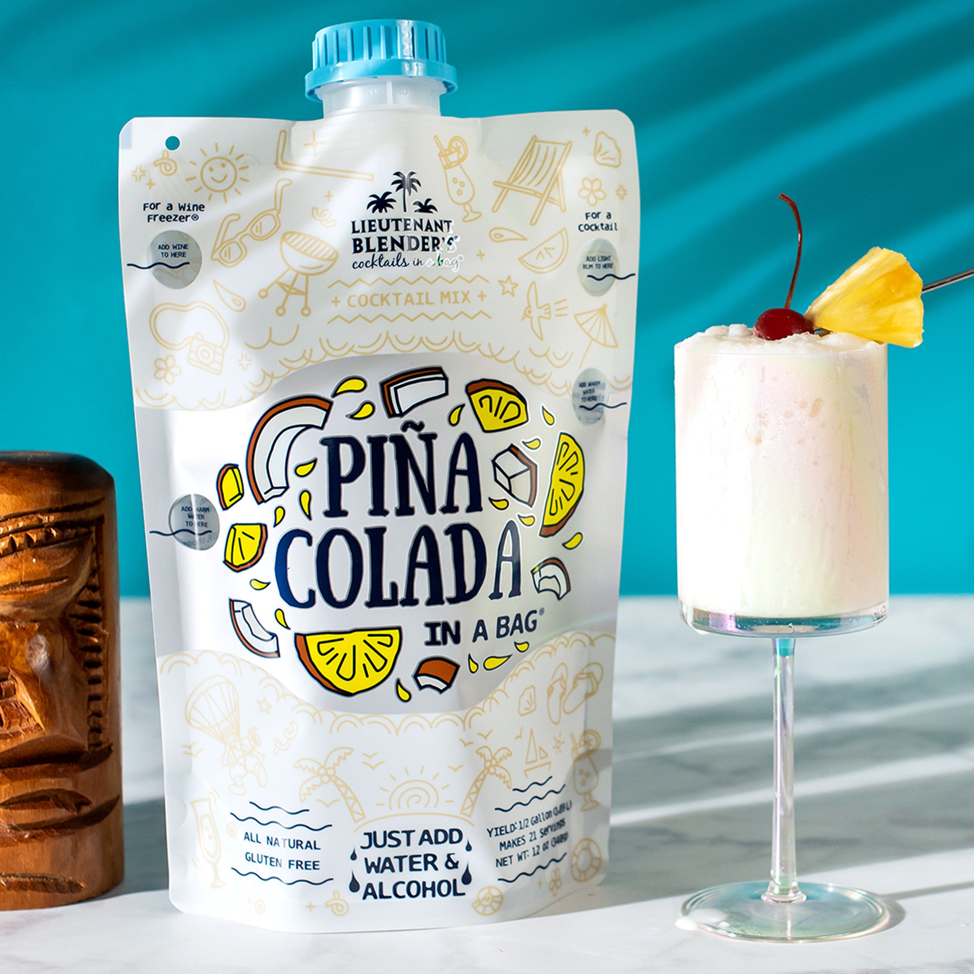 Pina Colada in a Bag