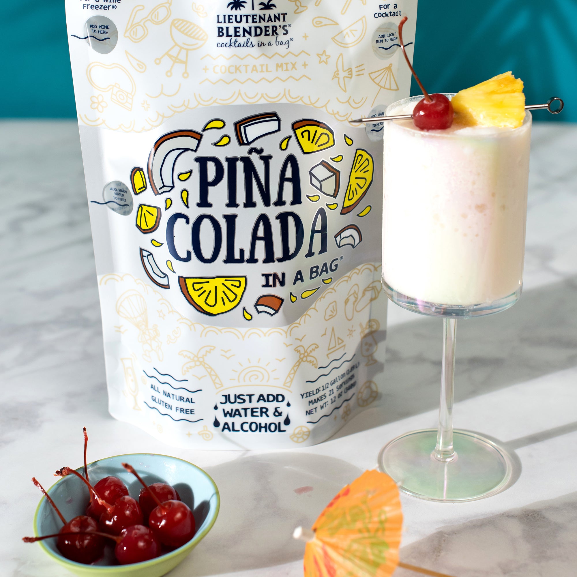 Pina Colada in a Bag