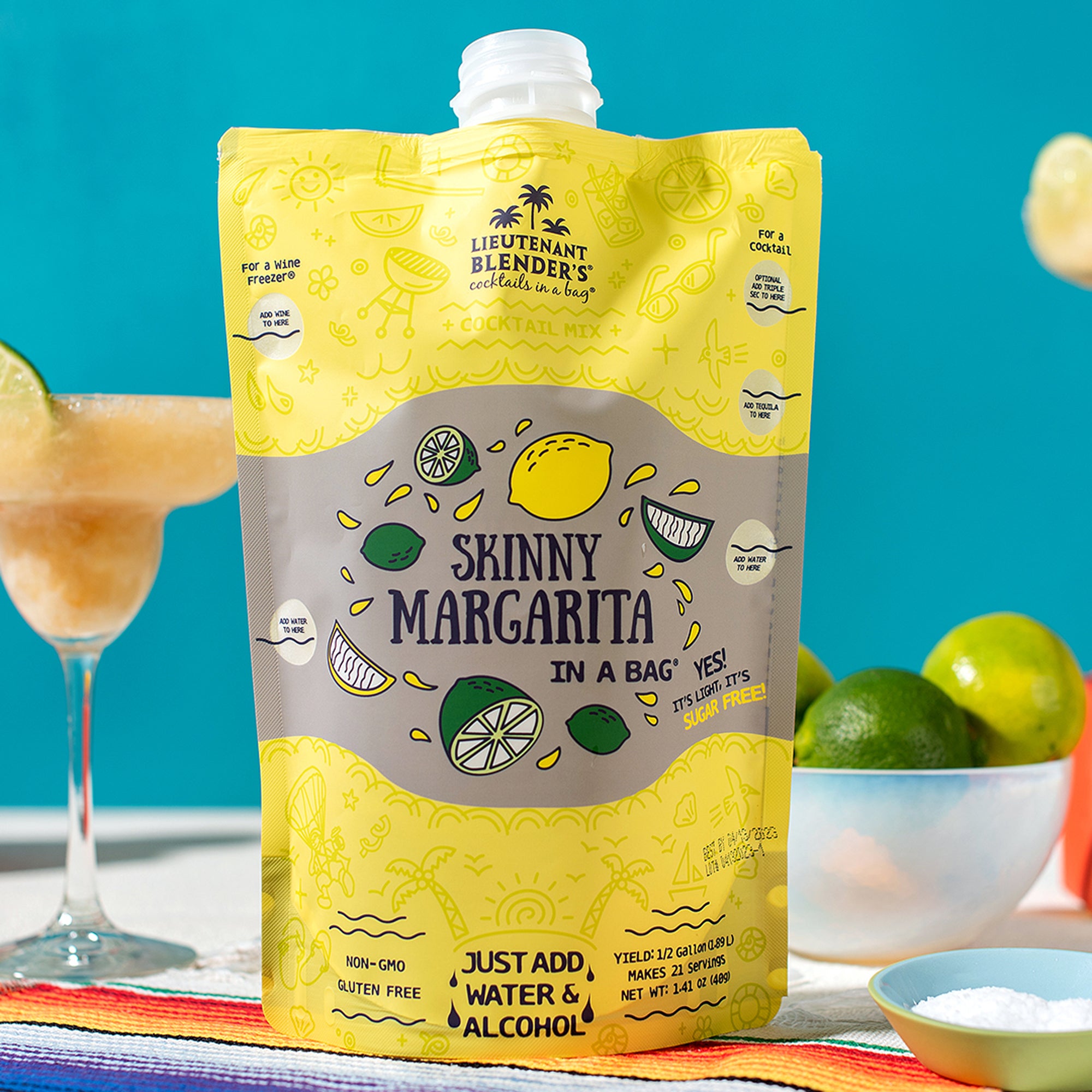 Skinny Margarita in a Bag