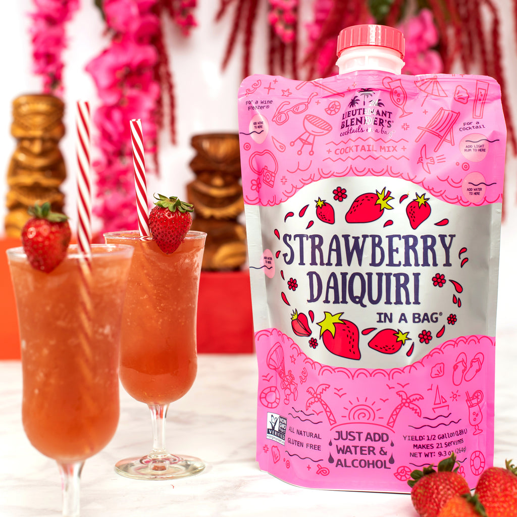 Strawberry Daiquiri in a Bag