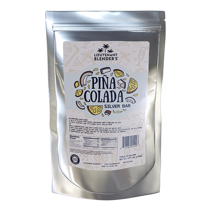 Pina Colada Silver Bar