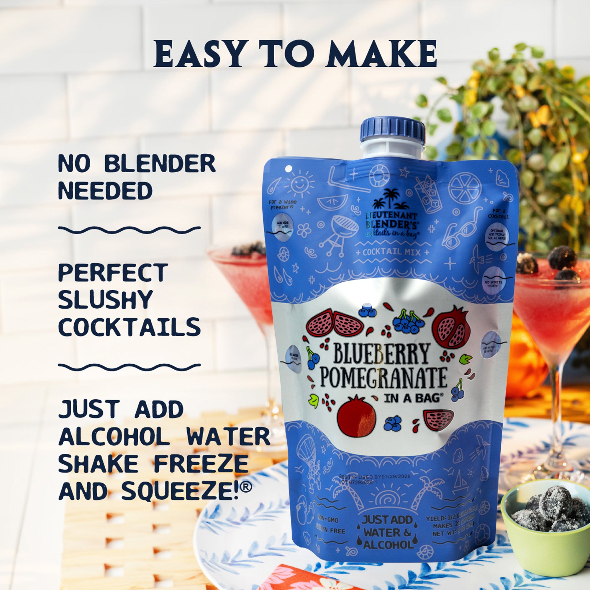 Blueberry Pomegranate in a Bag