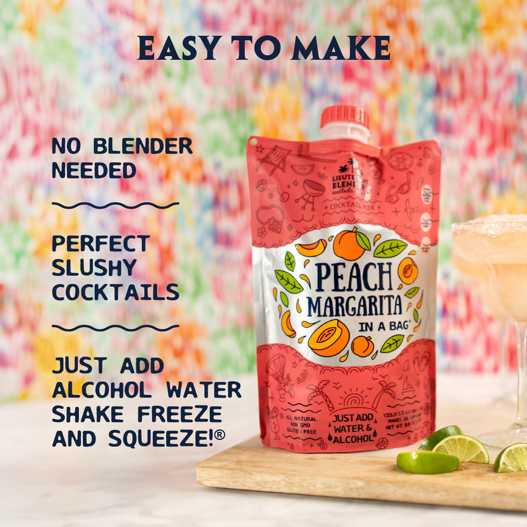 Peach Margarita in a Bag