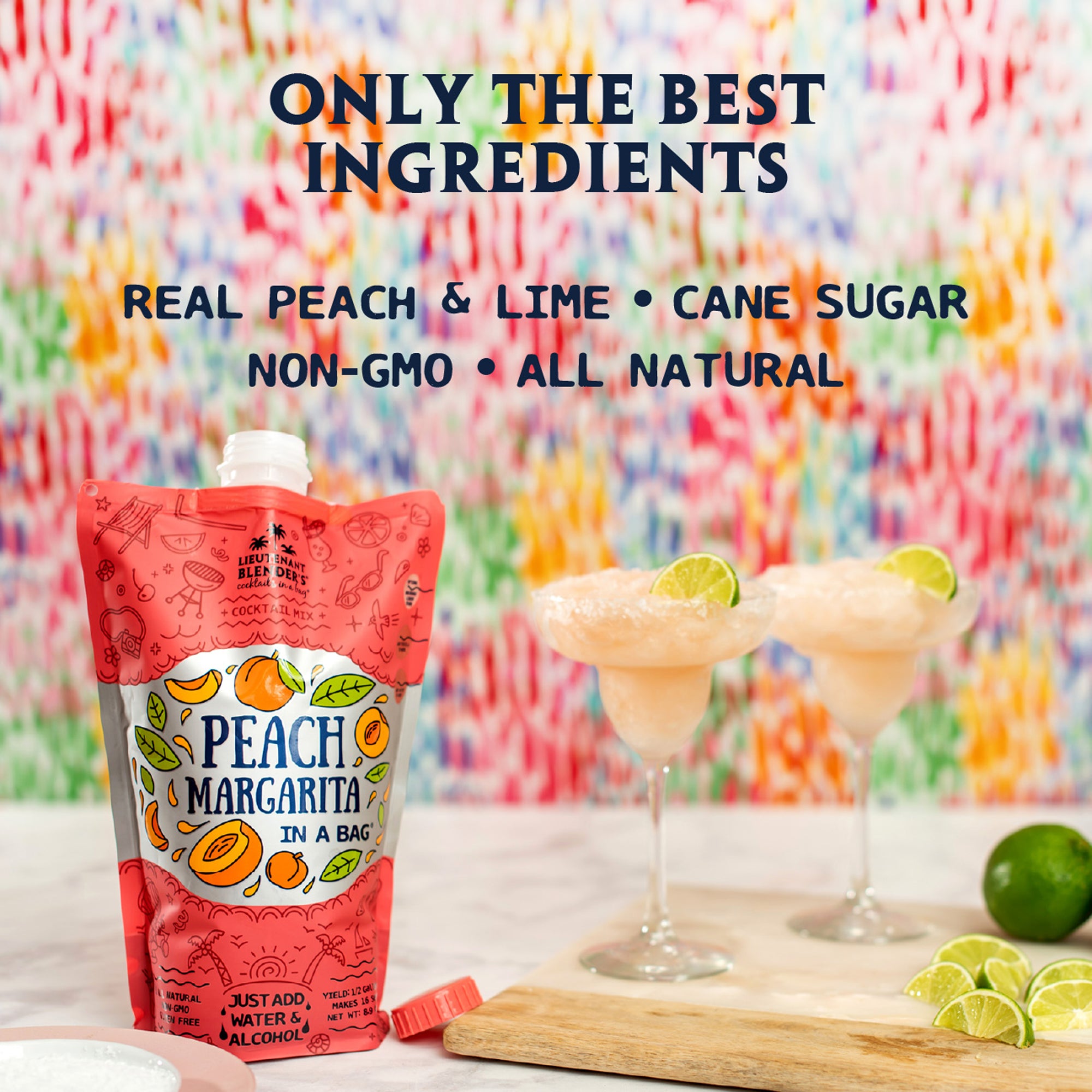 Peach Margarita in a Bag