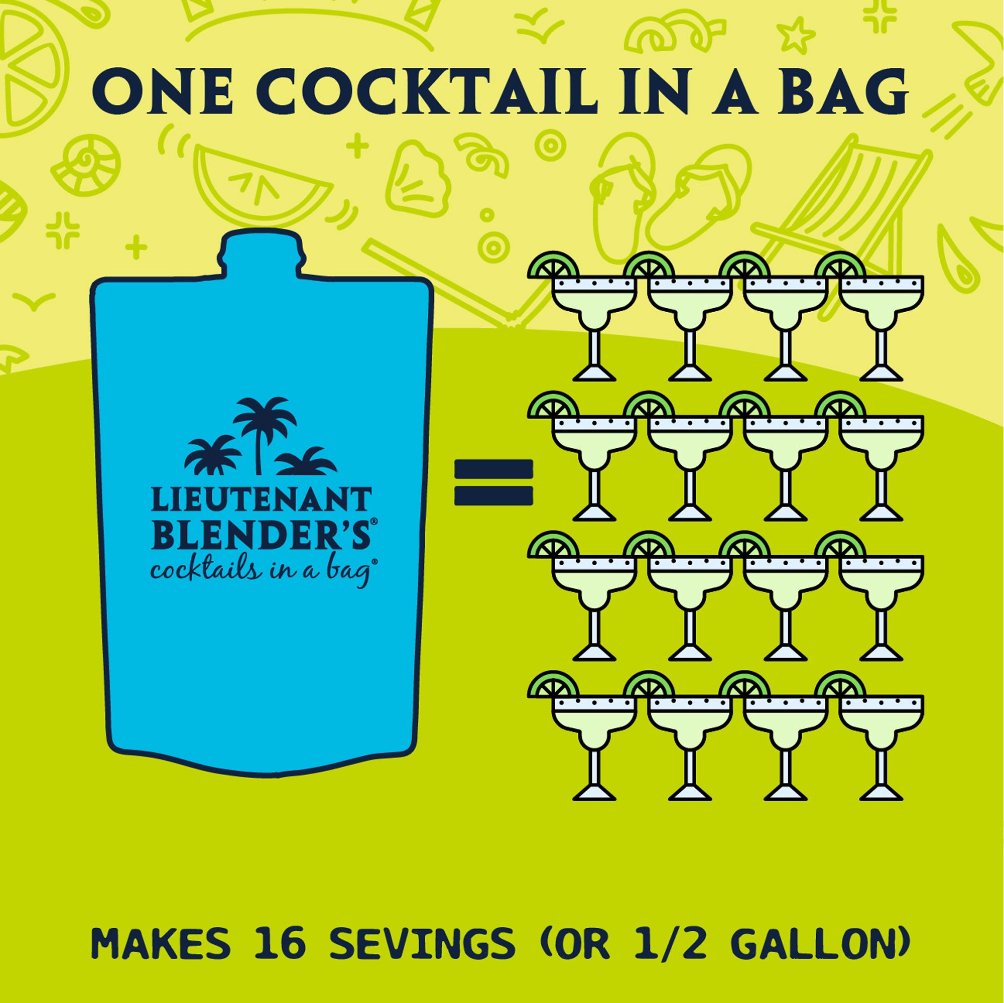 Skinny Margarita in a Bag