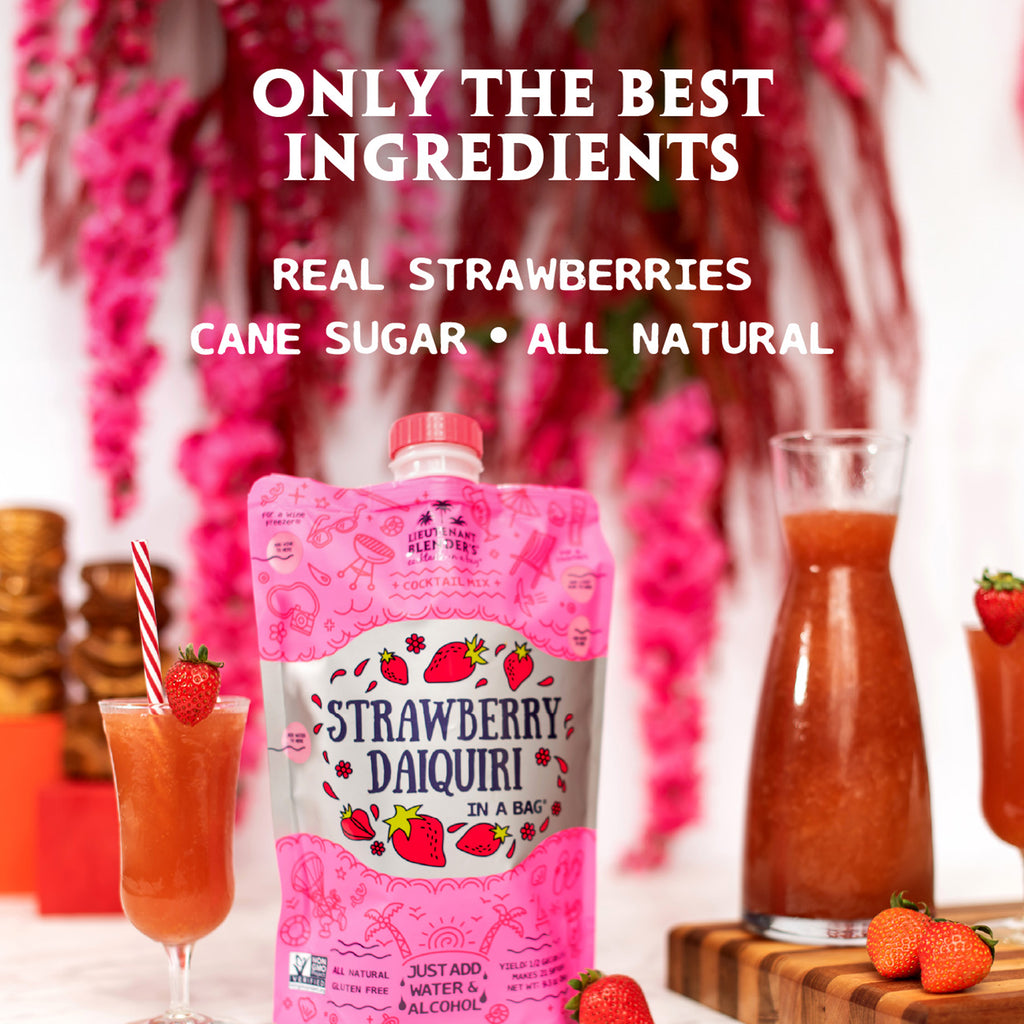 Strawberry Daiquiri in a Bag
