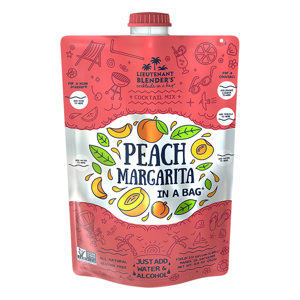 Peach Margarita in a Bag