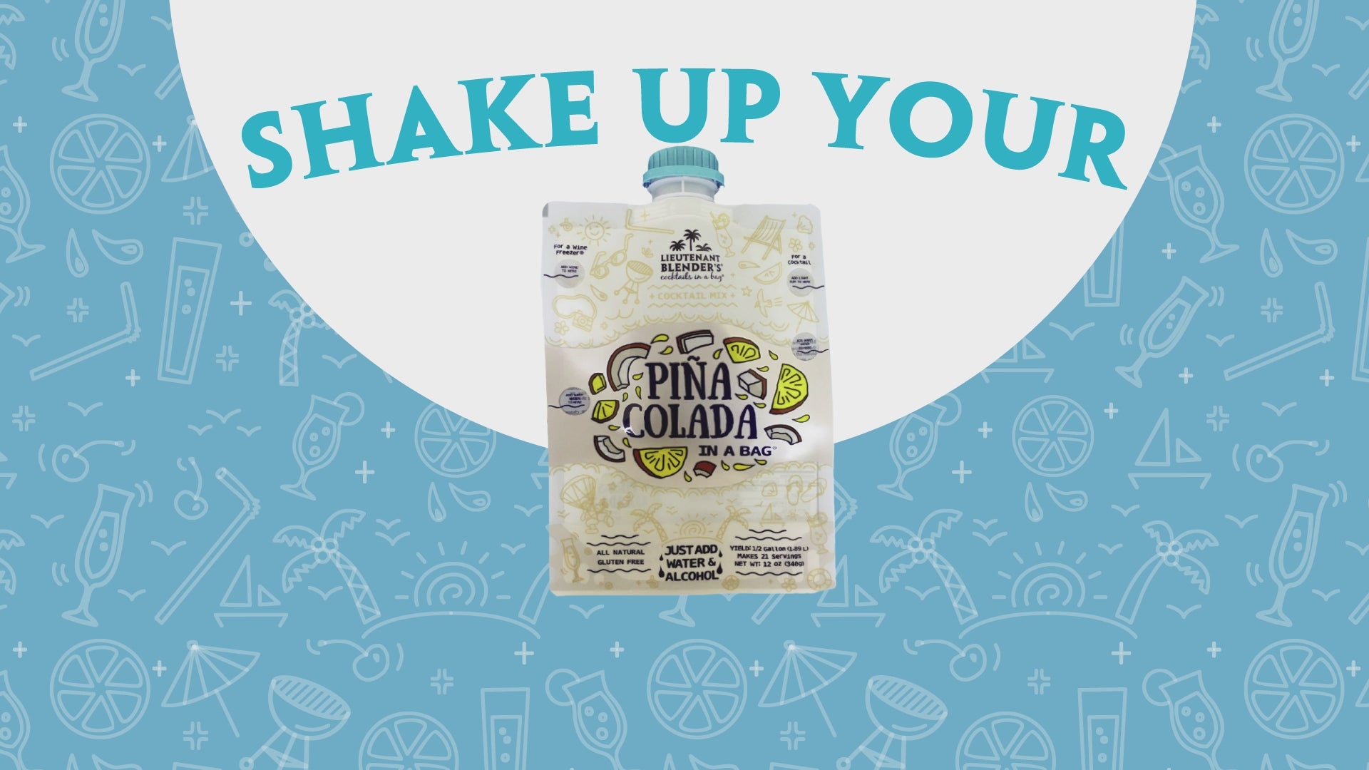 Pina Colada in a Bag