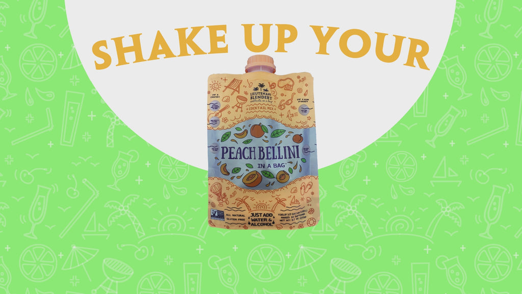 Peach Bellini in a Bag