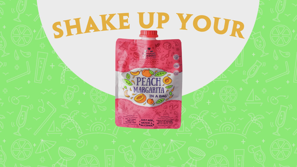 Peach Margarita in a Bag